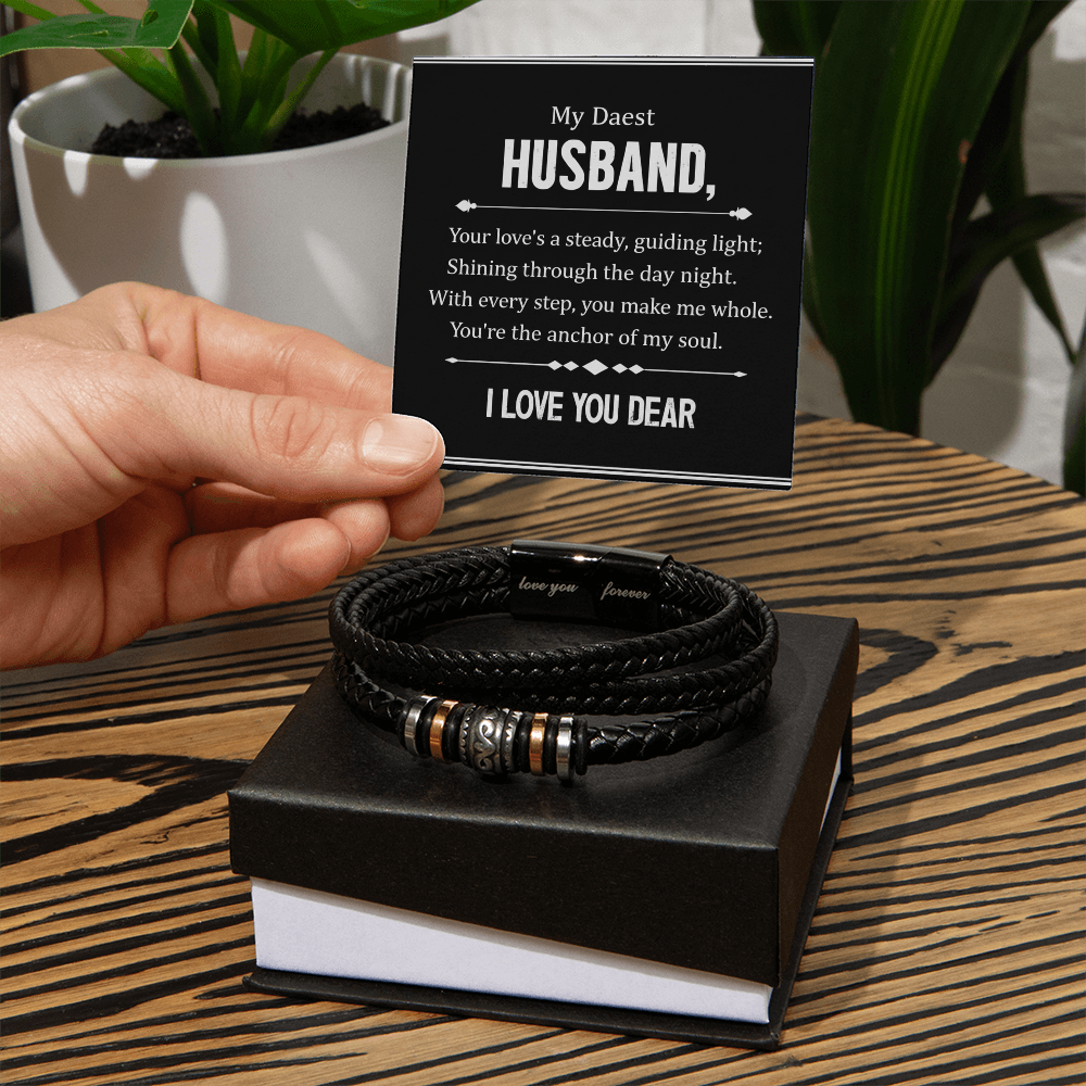 The Husband Anchor Bracelet: A Daily Reminder That Your Love Still Chooses Him