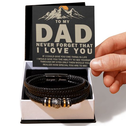 The Legacy Dad Bracelet: A Gift That Shows Him How Truly Special He Is