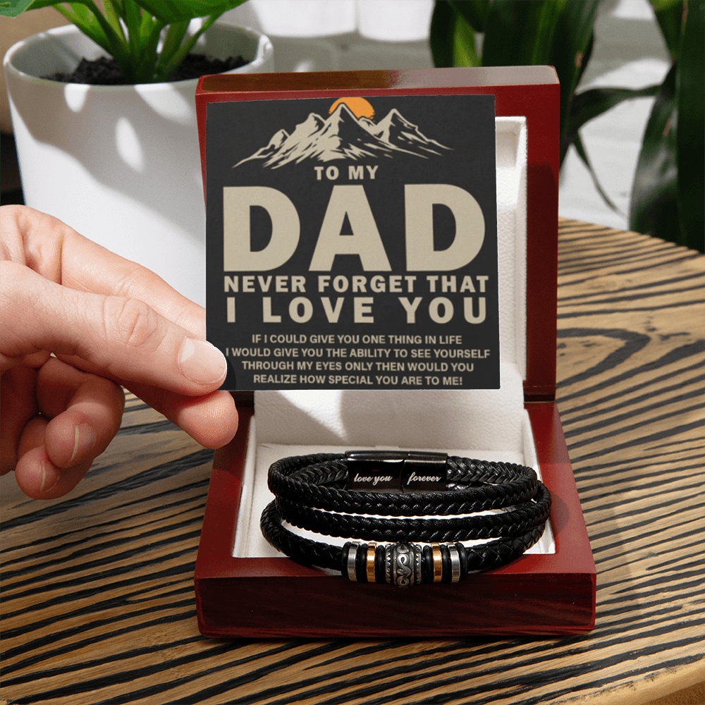 The Legacy Dad Bracelet: A Gift That Shows Him How Truly Special He Is