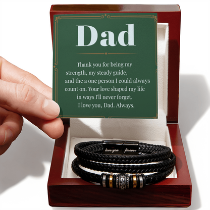 The Everlasting Bond Dad Bracelet: A Daily Reminder of Your Gratitude and Love