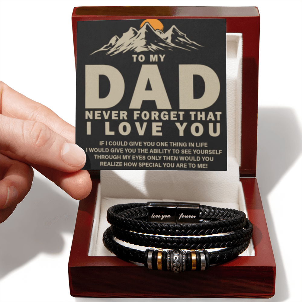 The Legacy Dad Bracelet: A Gift That Shows Him How Truly Special He Is