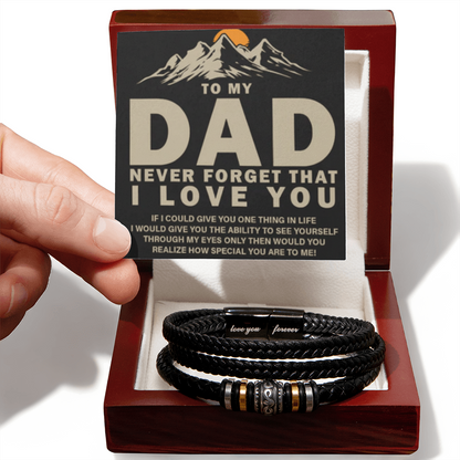 The Legacy Dad Bracelet: A Gift That Shows Him How Truly Special He Is