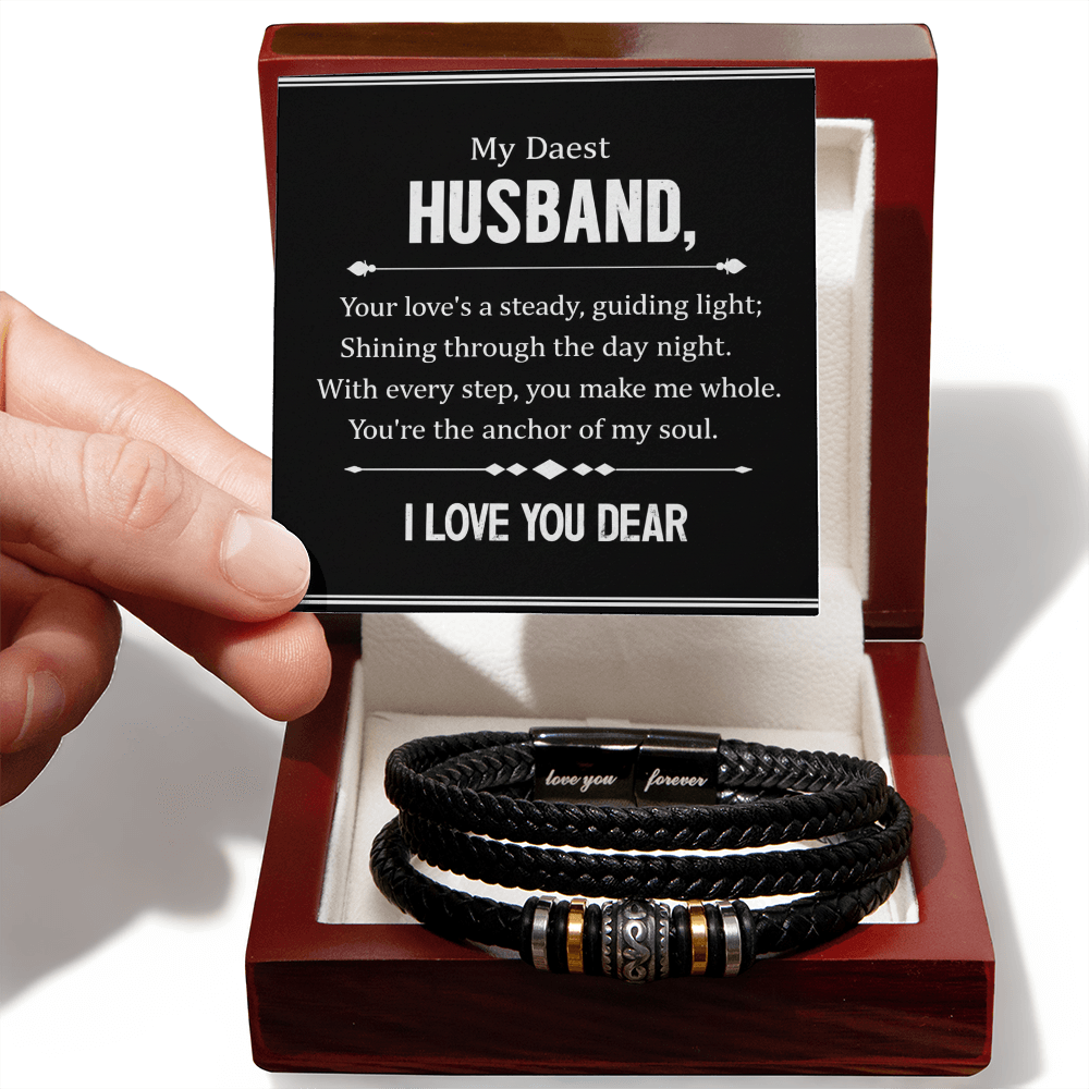 The Husband Anchor Bracelet: A Daily Reminder That Your Love Still Chooses Him