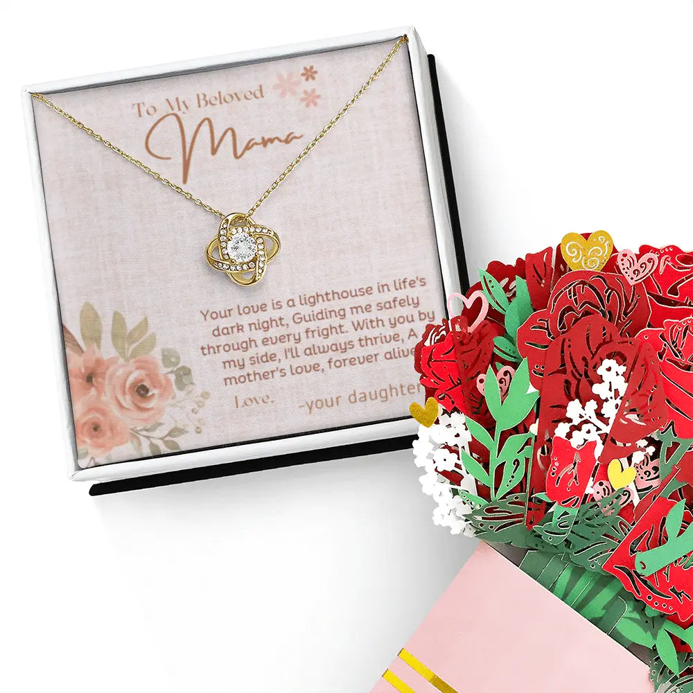 To My Beloved Mom– Forever My Lighthouse Message Card Gift ShineOn Fulfillment