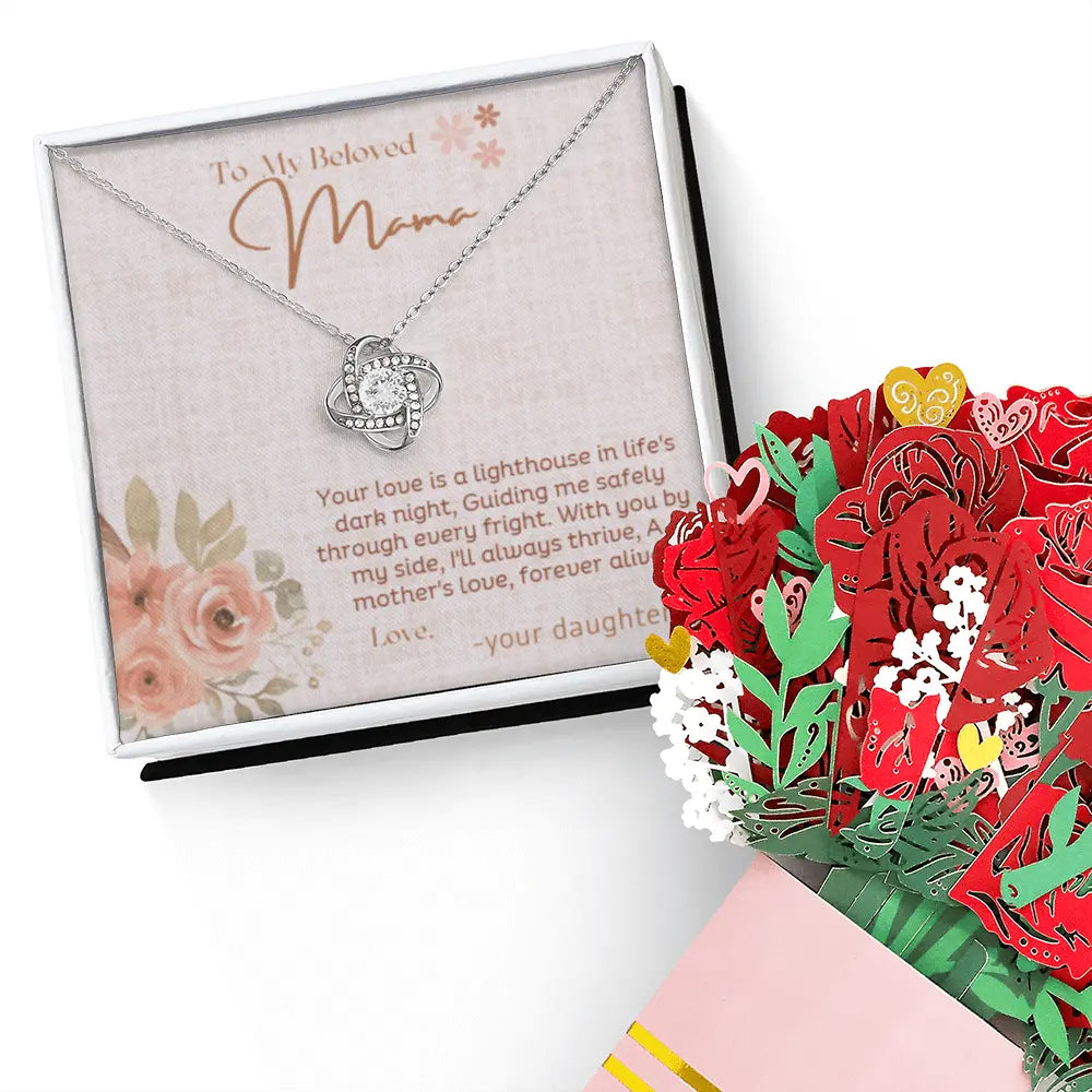 To My Beloved Mom– Forever My Lighthouse Message Card Gift ShineOn Fulfillment