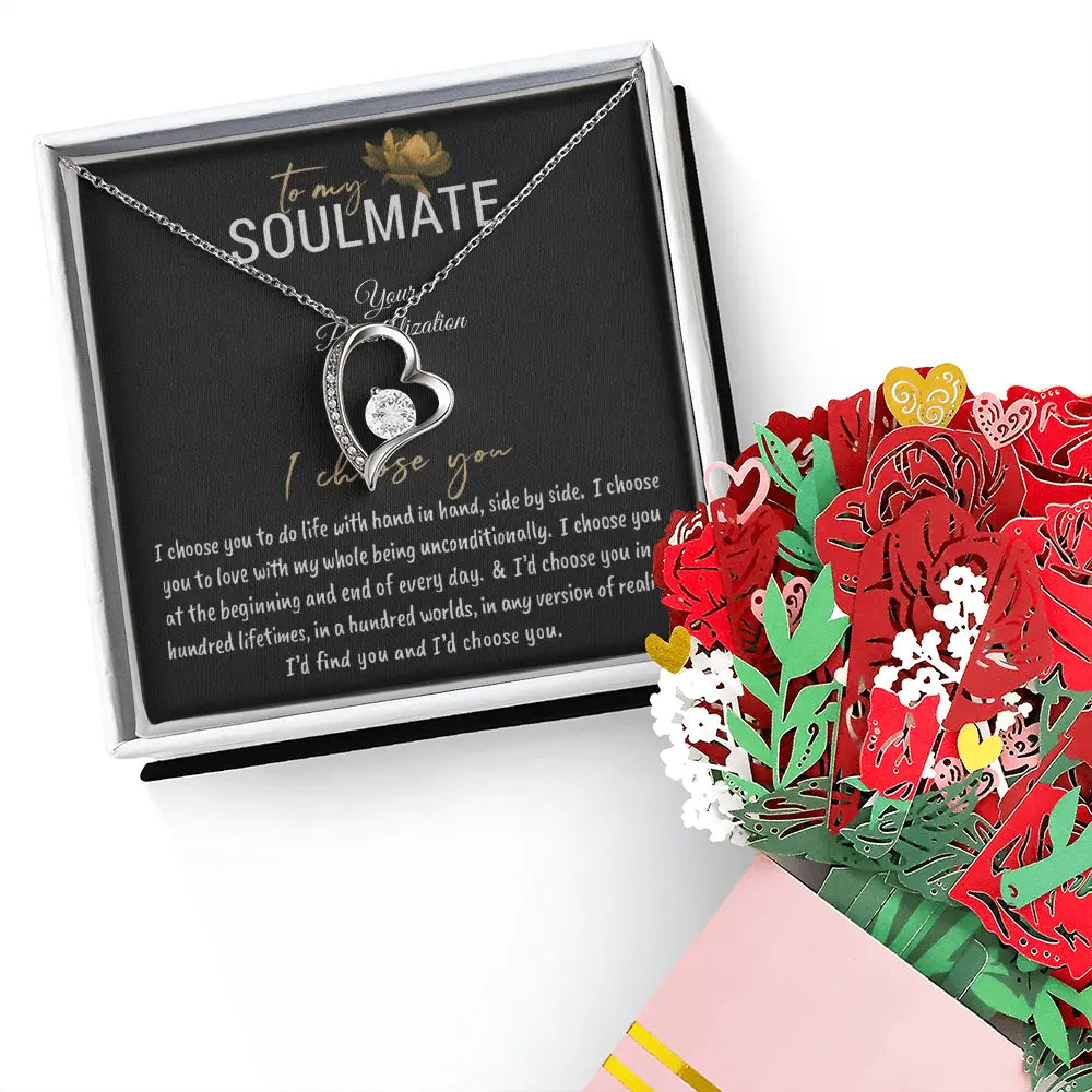 To My Soulmate – The Gift That Says “I Choose You. Every Time. - Bundle Set ShineOn Fulfillment