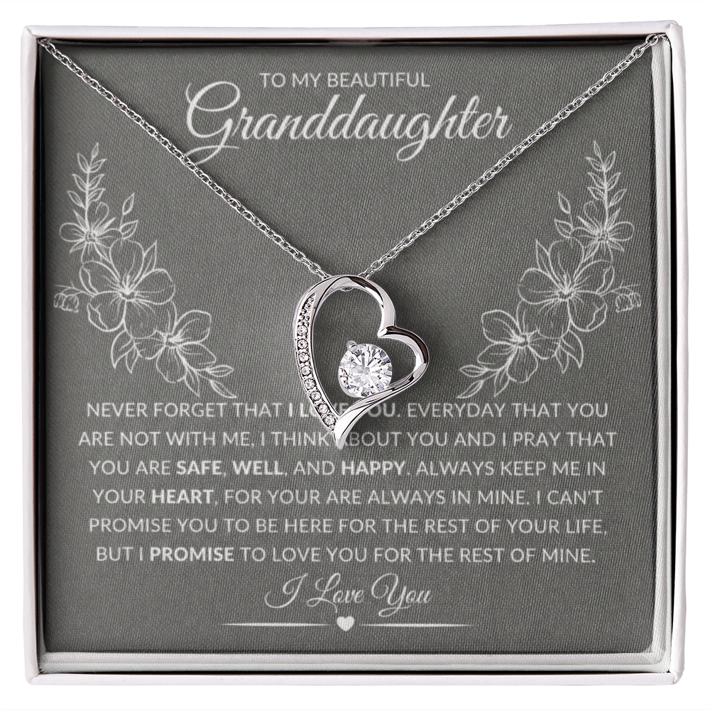 The Forever Loved Granddaughter Necklace: A Gift of Protection, Blessing, and Unconditional Love