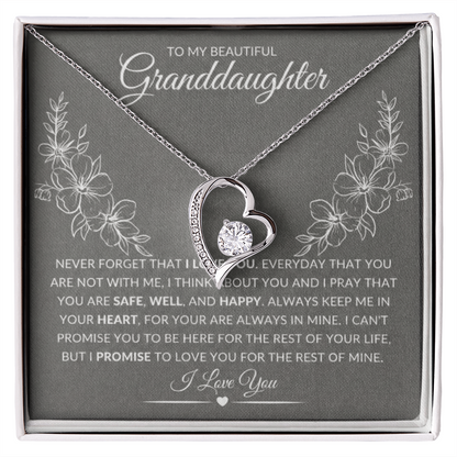 The Forever Loved Granddaughter Necklace: A Gift of Protection, Blessing, and Unconditional Love