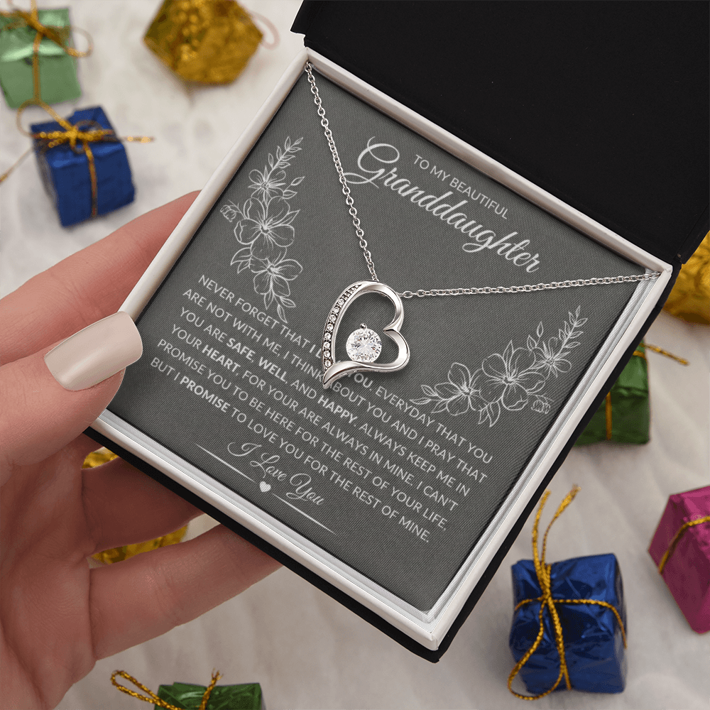 The Forever Loved Granddaughter Necklace: A Gift of Protection, Blessing, and Unconditional Love