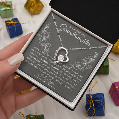The Forever Loved Granddaughter Necklace: A Gift of Protection, Blessing, and Unconditional Love