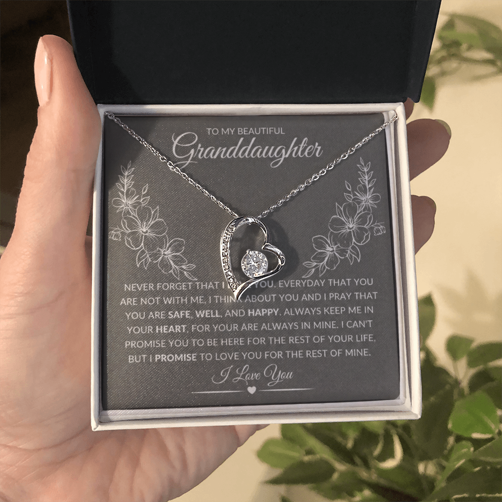 The Forever Loved Granddaughter Necklace: A Gift of Protection, Blessing, and Unconditional Love