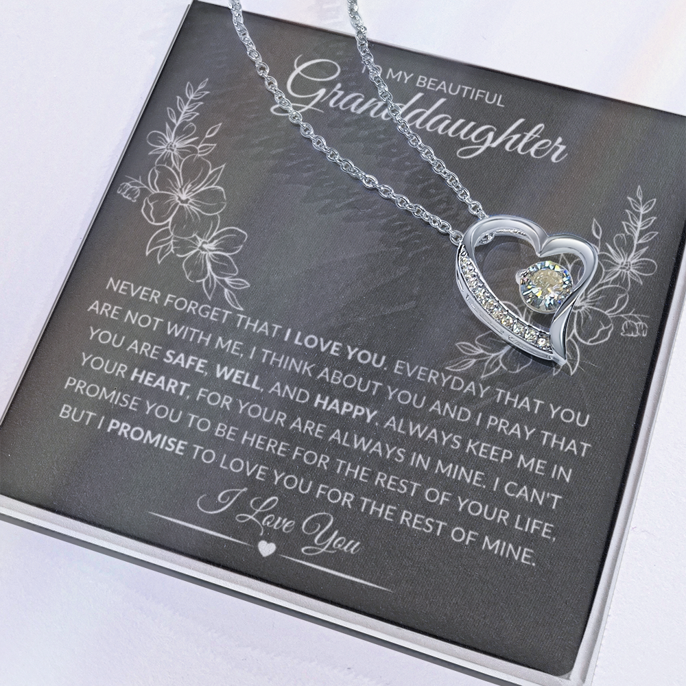 The Forever Loved Granddaughter Necklace: A Gift of Protection, Blessing, and Unconditional Love