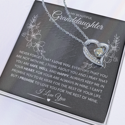 The Forever Loved Granddaughter Necklace: A Gift of Protection, Blessing, and Unconditional Love
