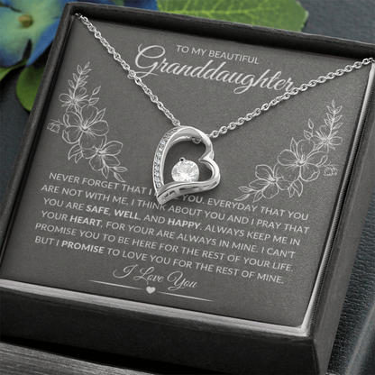 The Forever Loved Granddaughter Necklace: A Gift of Protection, Blessing, and Unconditional Love