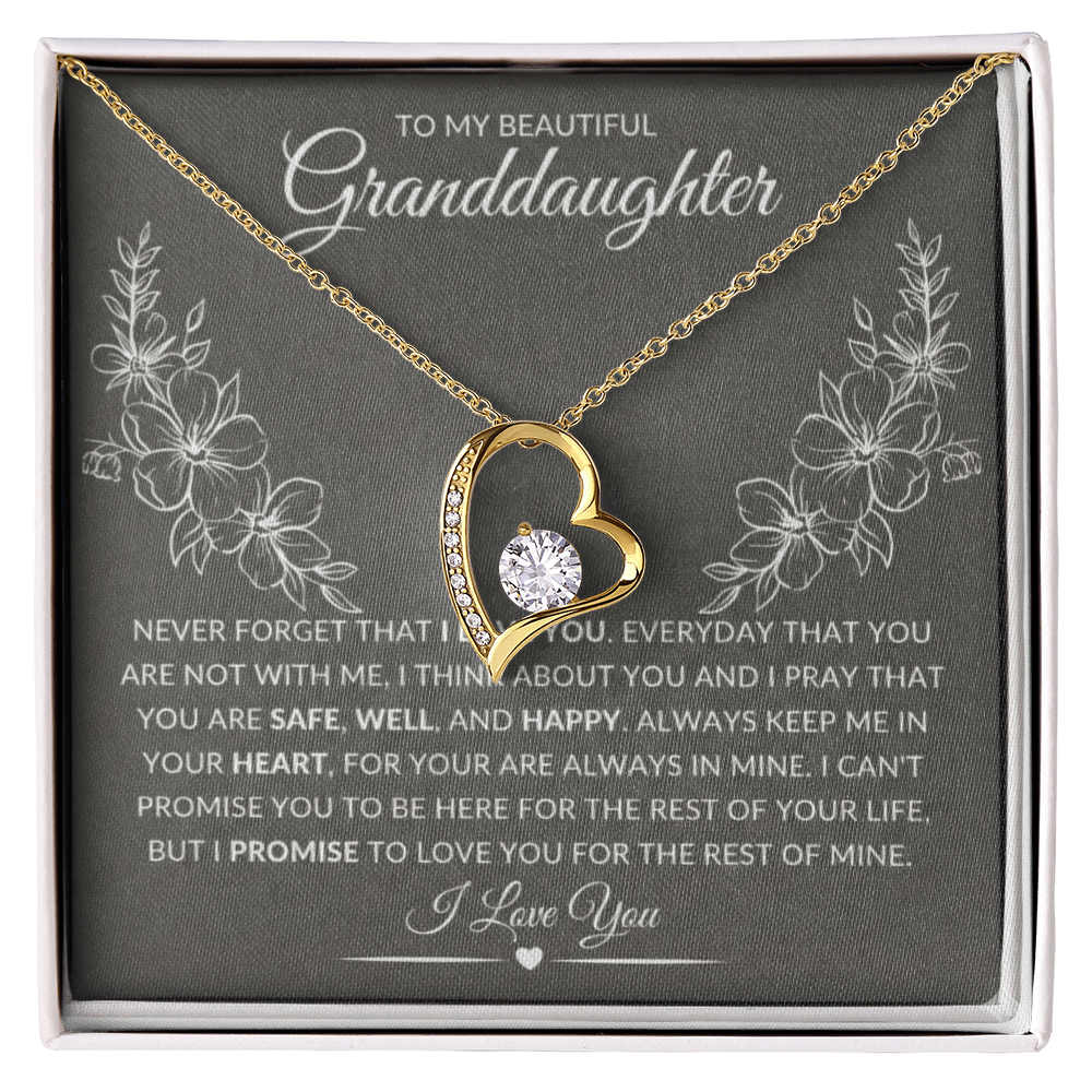 The Forever Loved Granddaughter Necklace: A Gift of Protection, Blessing, and Unconditional Love
