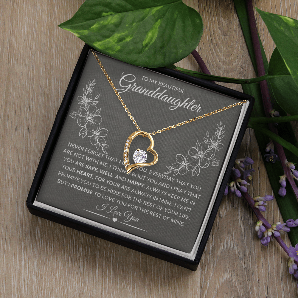 The Forever Loved Granddaughter Necklace: A Gift of Protection, Blessing, and Unconditional Love