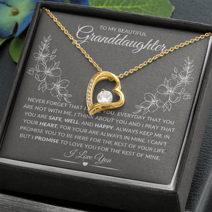 The Forever Loved Granddaughter Necklace: A Gift of Protection, Blessing, and Unconditional Love