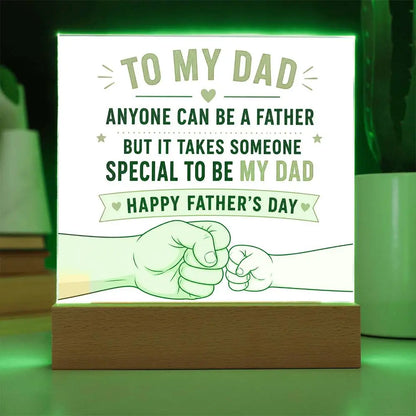 Illuminated Acrylic Plaque – Father's Day Gift for Dad ShineOn Fulfillment