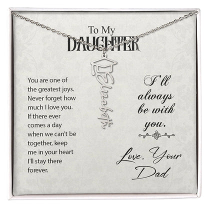To my daughter-Graduation Necklace ShineOn Fulfillment