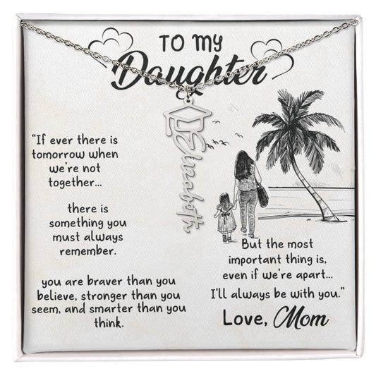To my daughter - Graduation Necklace