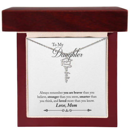 Daughter Custom Graduation Name Necklace - Class Of Keepsake Gift ShineOn Fulfillment
