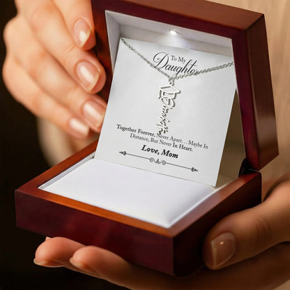 Personalized Name Necklace Daughter- Graduation New Chapter Gift ShineOn Fulfillment