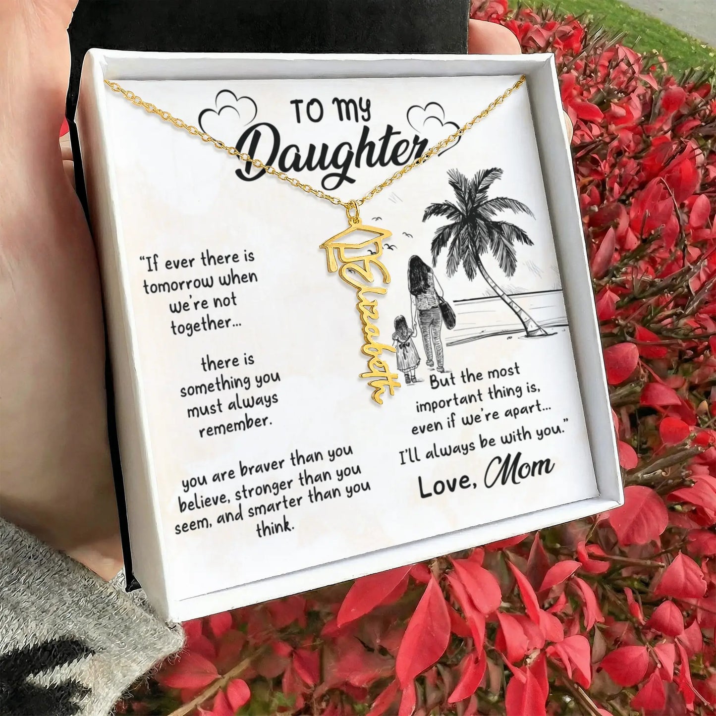 To my daughter - Graduation Necklace ShineOn Fulfillment