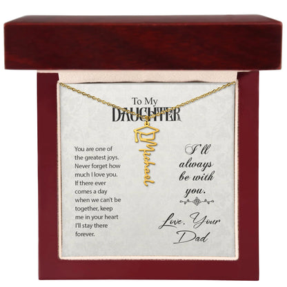 To my daughter-Graduation Necklace ShineOn Fulfillment