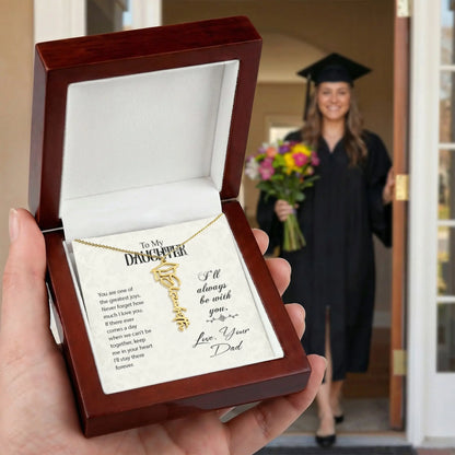 To my daughter-Graduation Necklace ShineOn Fulfillment