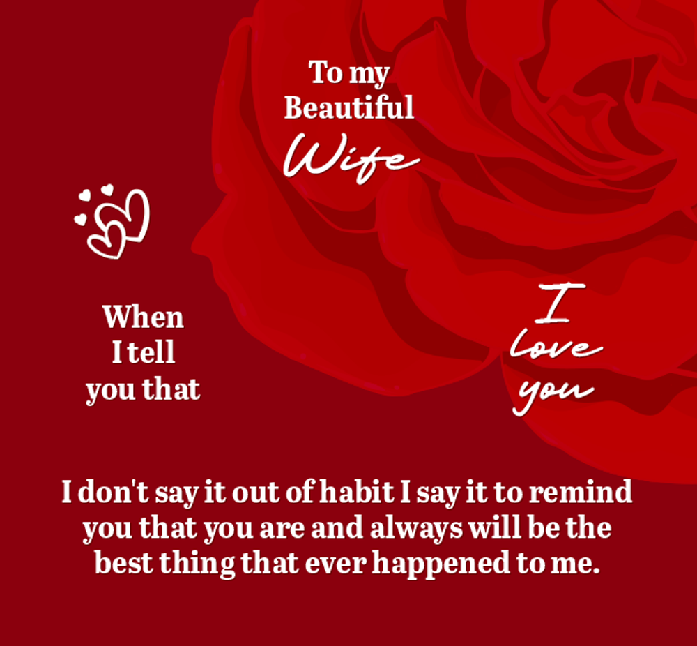 To My Beautiful Wife Alluring Beauty Necklace with Eternal Rose Gift Box