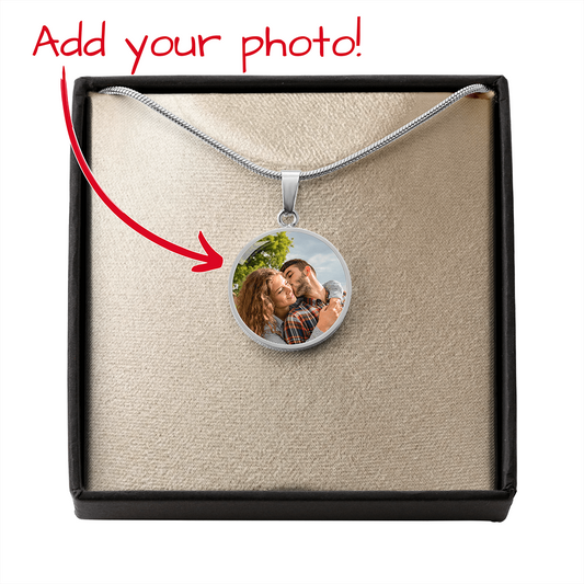 To My Wife, Girlfriend, Sister, Daughter, Niece, or Soulmate -  Circle Necklace